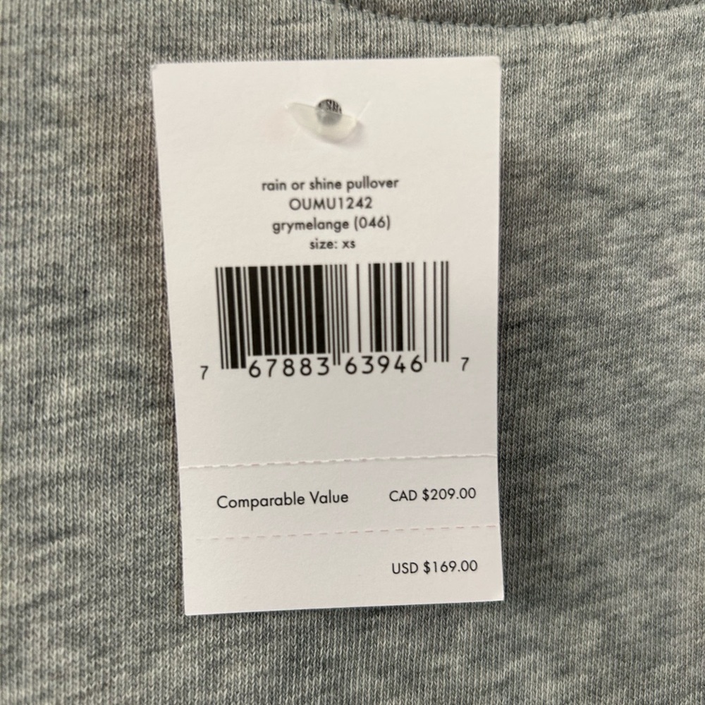 KATE SPADE NWT ♠️ sweatshirt rain or shine ,size X-small - Picture 5 of 10